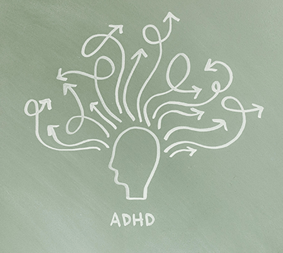 ADHA - pexels-tara-winstead-400x357 - Whisper Creek Counseling Image of a drawing about ADHD, how thoughts are rapid and twisting outside the head